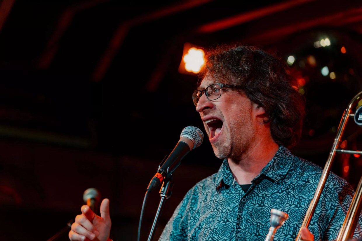 Photos: Bad Cactus Brass Band celebrate new album with Valley Bar show