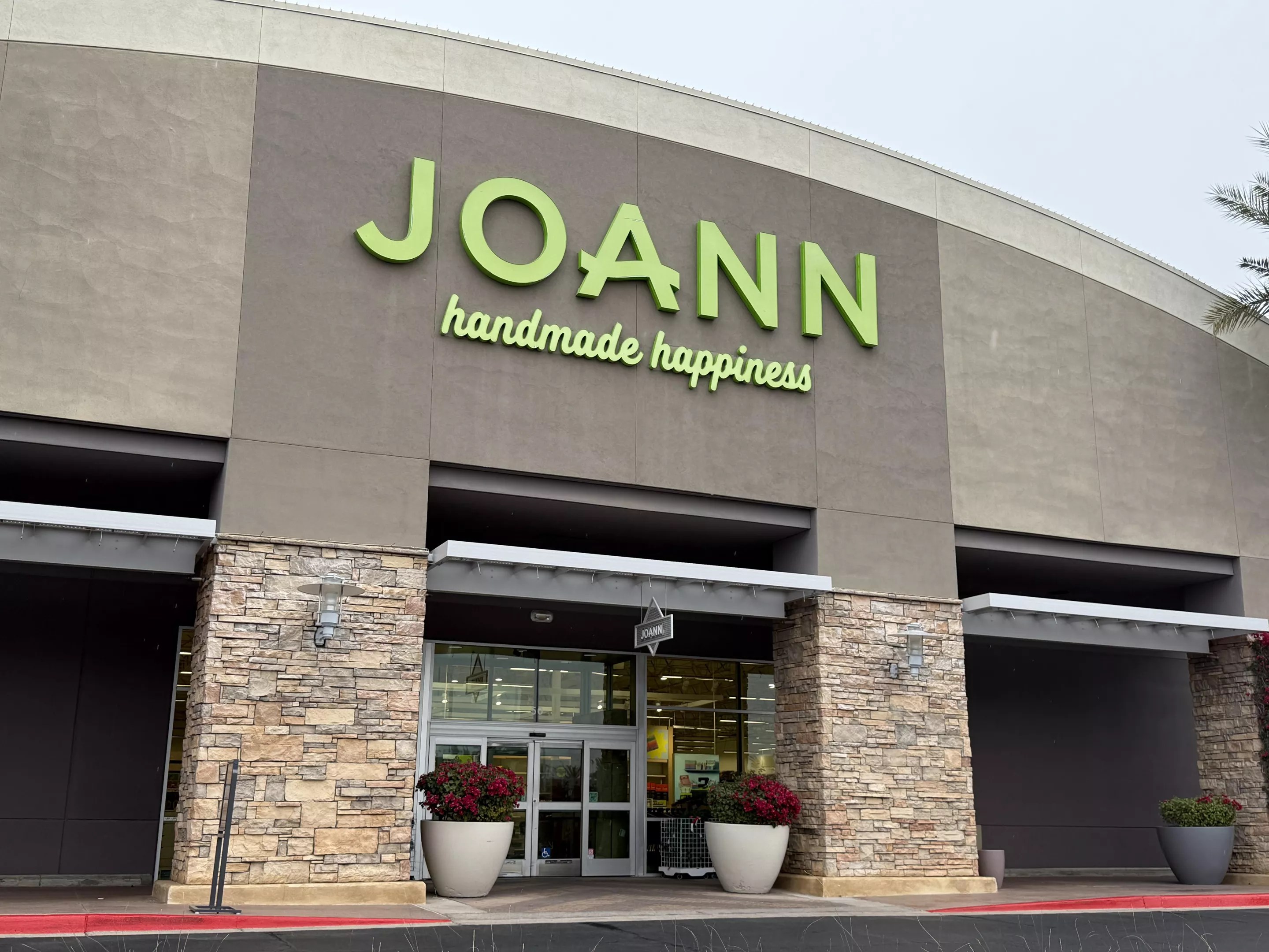 The exterior of a store