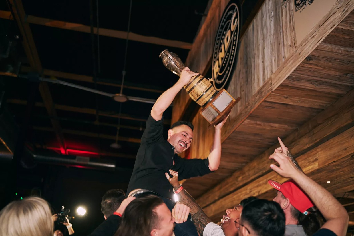 Bartender from Carry On takes home the trophy at Last Slinger Standing