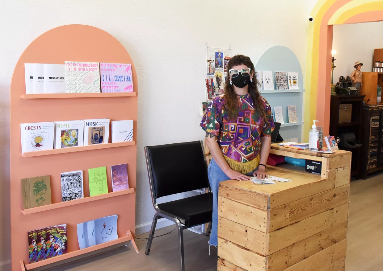 Look inside Wasted Ink Zine Distro’s new Central Phoenix home