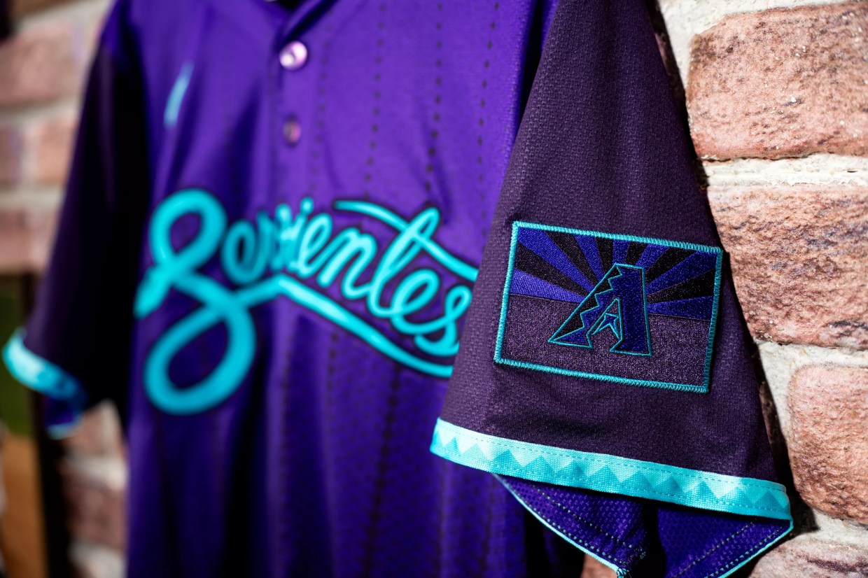 Diamondbacks debuted new uniforms over the weekend
