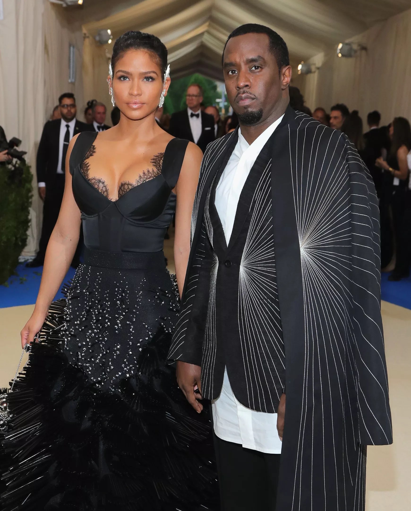 Cassie and Diddy at the 2017 MET Gala.