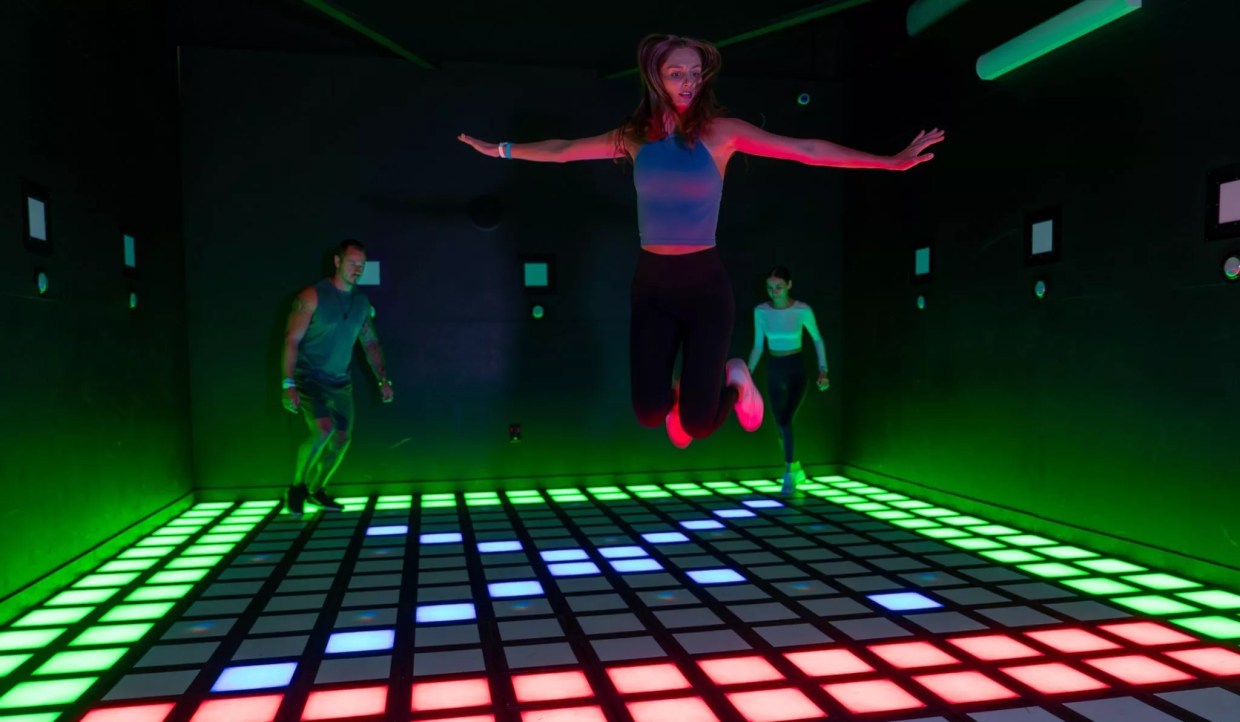 People playing games