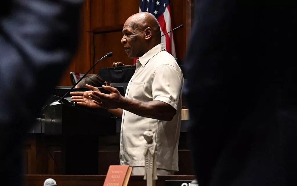 Boxing legend Mike Tyson visits Phoenix to champion youth fitness