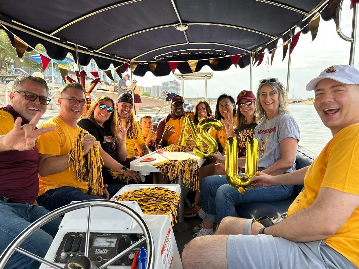 Want to take a boat to Arizona State football games? Now you can