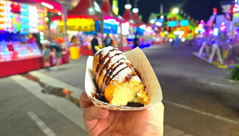 fried cheesecake